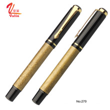 Logosed logo classique bronze metal stylo roule